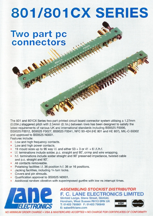 801 Range - Catalogue