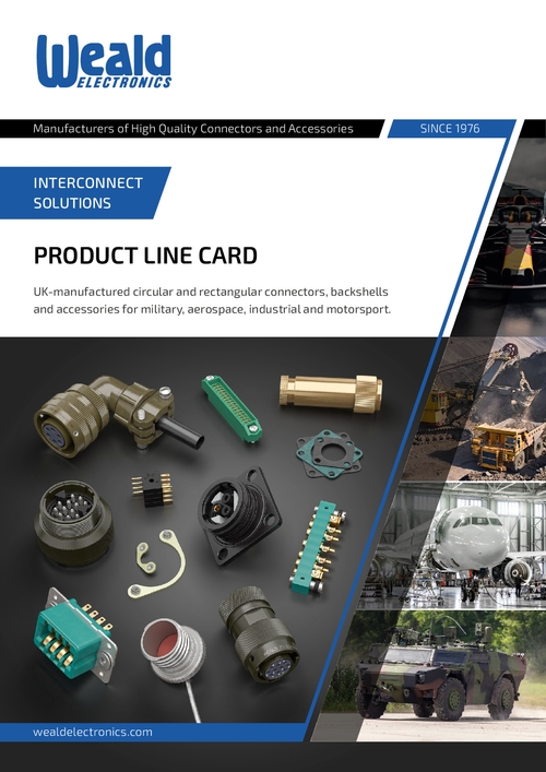 Weald Electronics Line Card / General Product Catalogue 2025