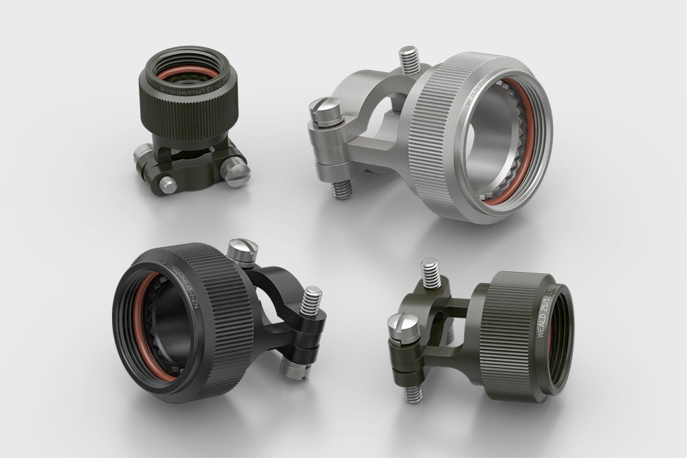 LMA69 Series AS85049/38 Circular Cable Clamp Backshells for MIL-DTL-38999 Series 3 Military Connectors