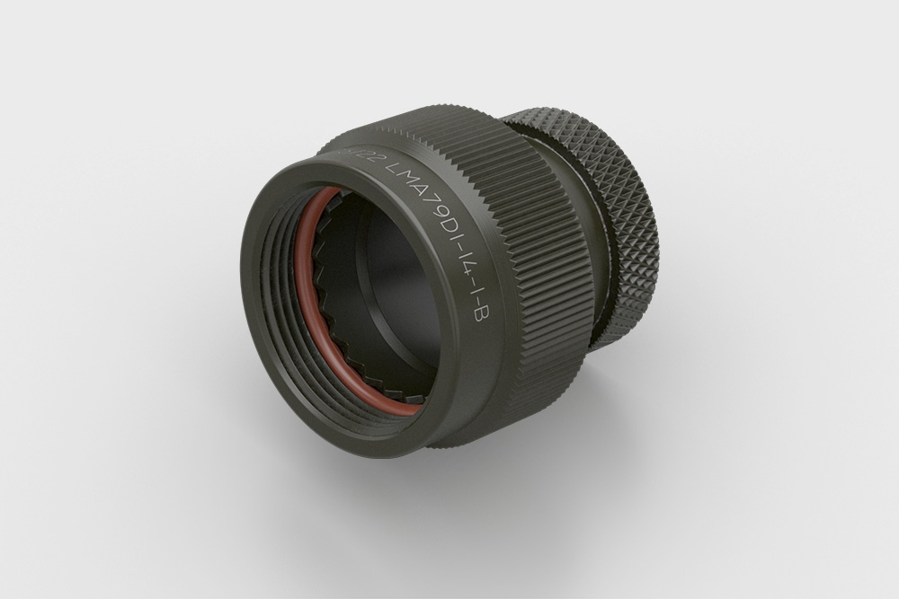 LMA79D Series Circular Heat Shrink Boot Backshells for MIL-DTL-26482 Series 1 Military Connectors